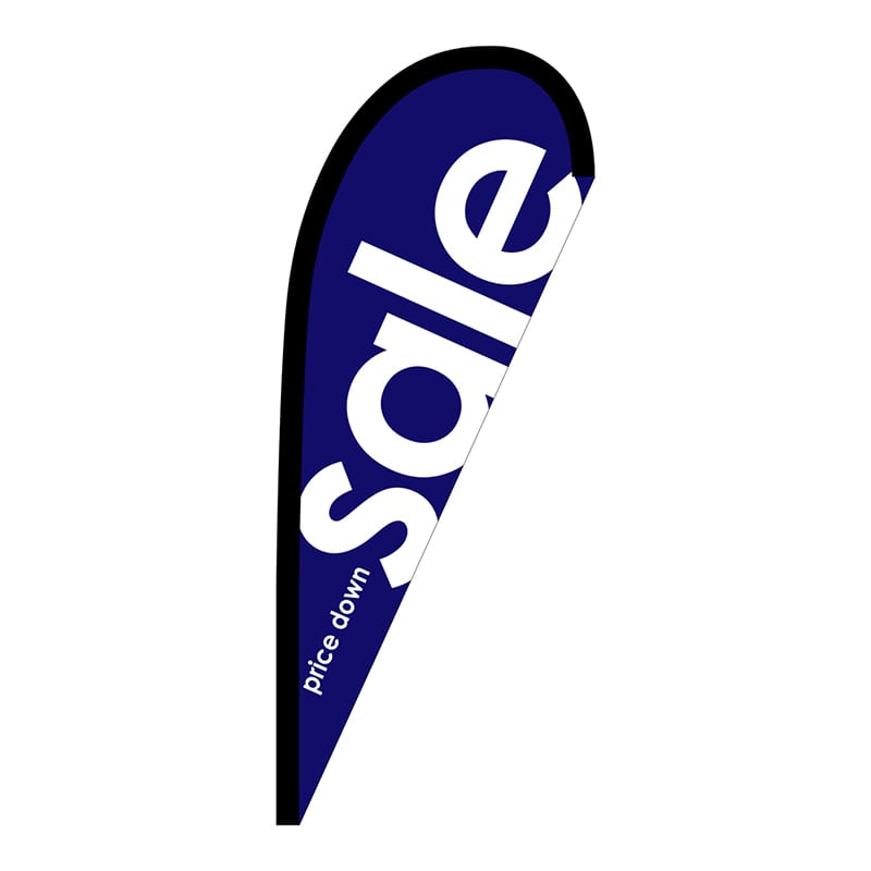 P・O・Pプロダクツ Pバナー小 64376 sale青 ポンジ 1枚(ご注文単位1枚)【直送品】