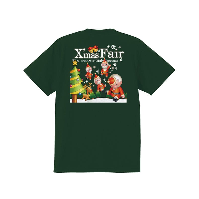 P・O・Pプロダクツ メッセージTシャツ 緑 フルカラー XL 64748 XmasFair緑 1枚(ご注文単位1枚)【直送品】