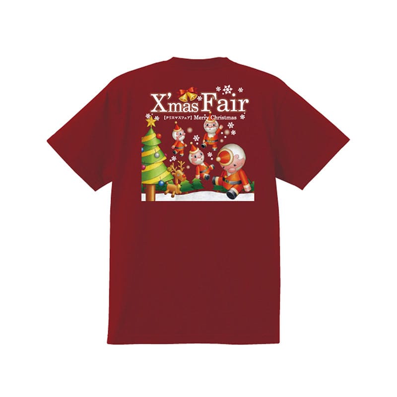 P・O・Pプロダクツ メッセージTシャツ 赤 フルカラー XL 64779 XmasFair赤 1枚(ご注文単位1枚)【直送品】