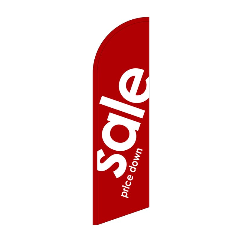P・O・Pプロダクツ セイルバナー大  69259　sale　赤 1枚（ご注文単位1枚）【直送品】