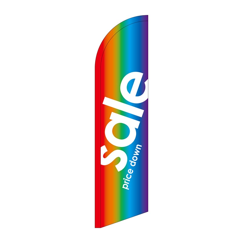 P・O・Pプロダクツ セイルバナー小  69272　sale　レインボー 1枚（ご注文単位1枚）【直送品】