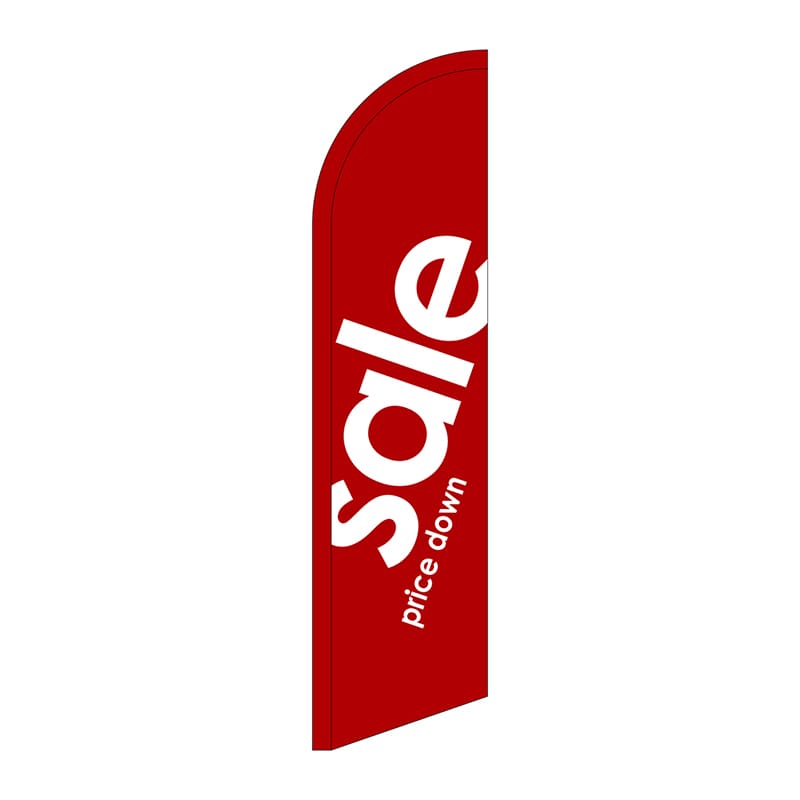 P・O・Pプロダクツ セイルバナー小  69273　sale　赤 1枚（ご注文単位1枚）【直送品】