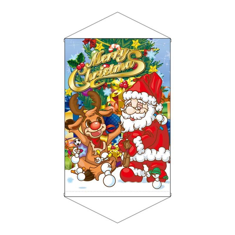 P・O・Pプロダクツ 縦型タペストリー 69302 MerryChristmas 1枚(ご注文単位1枚)【直送品】