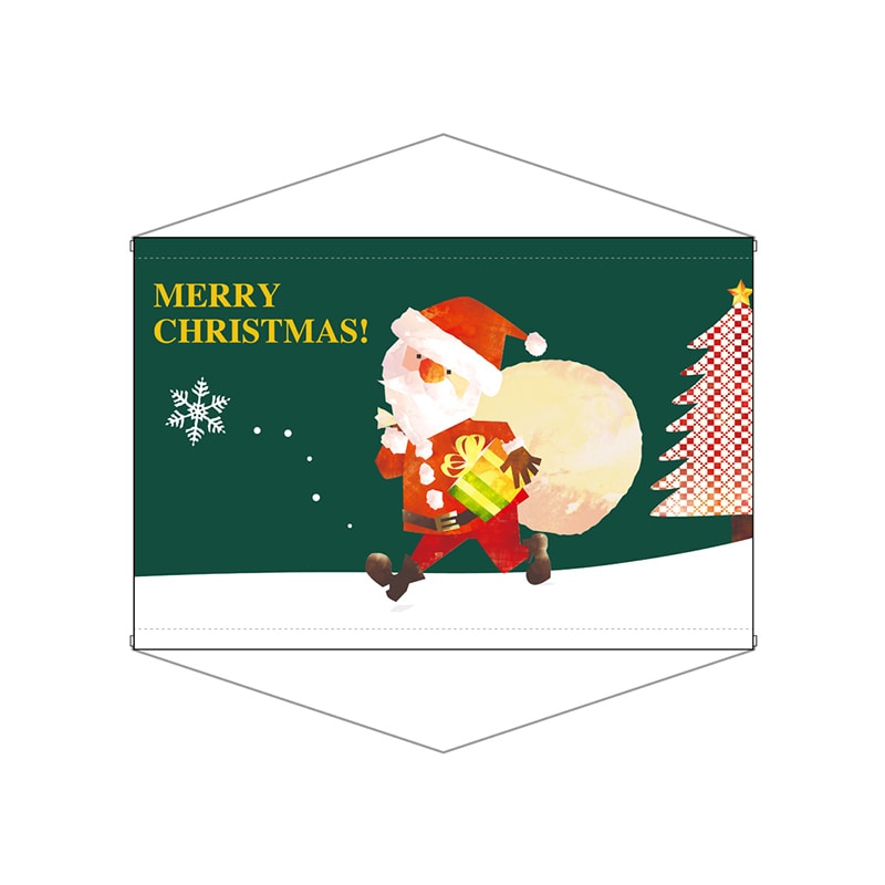 P・O・Pプロダクツ 横型タペストリー 69339 MERRYCHRISTMAS 1枚(ご注文単位1枚)【直送品】