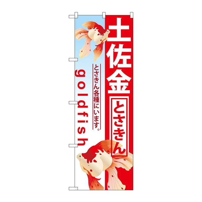P・O・Pプロダクツ のぼり  GNB-586　土佐金 1枚（ご注文単位1枚）【直送品】