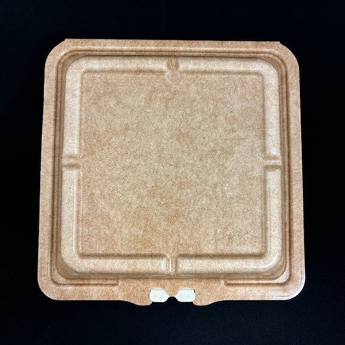 JSPパッケージング 弁当容器 テイクアウトボックス 24-24 クラフトブラウン 50枚/袋(ご注文単位6袋)【直送品】