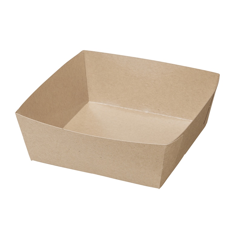 伊藤景パック産業 紙製トレー　クラムトレー K95 5141034 100個/束（ご注文単位10束）【直送品】