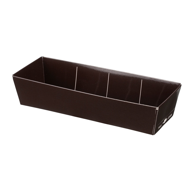 伊藤景パック産業 焼成トレー カラートレー オープン 165 ブラウン 5143496 50個/束(ご注文単位10束)【直送品】