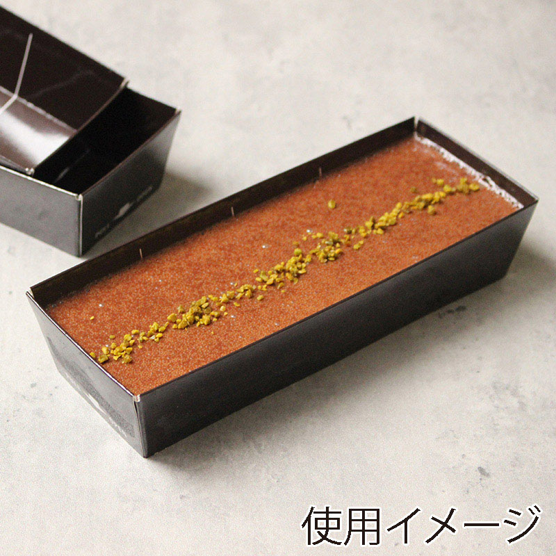 伊藤景パック産業 焼成トレー カラートレー オープン 165 ブラウン 5143496 50個/束(ご注文単位10束)【直送品】