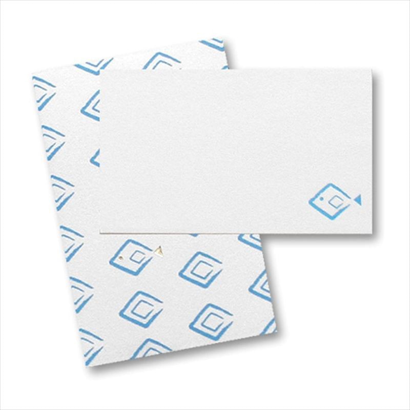 フタバ ROKKAKU 箔ぽち袋 メッセージカード付 さかな 1束（ご注文単位10束）【直送品】