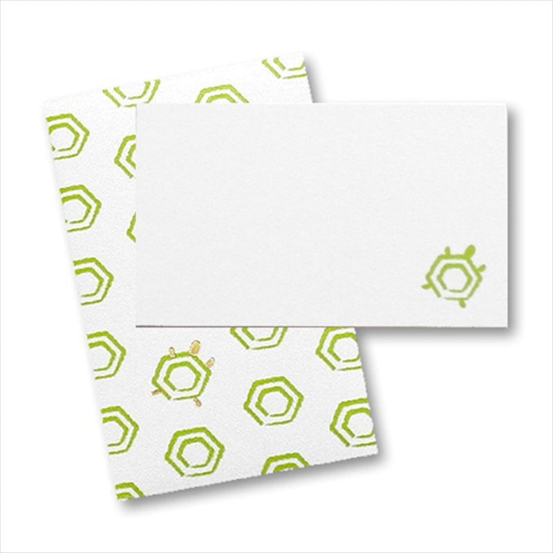 フタバ ROKKAKU 箔ぽち袋 メッセージカード付 かめ 1束（ご注文単位10束）【直送品】