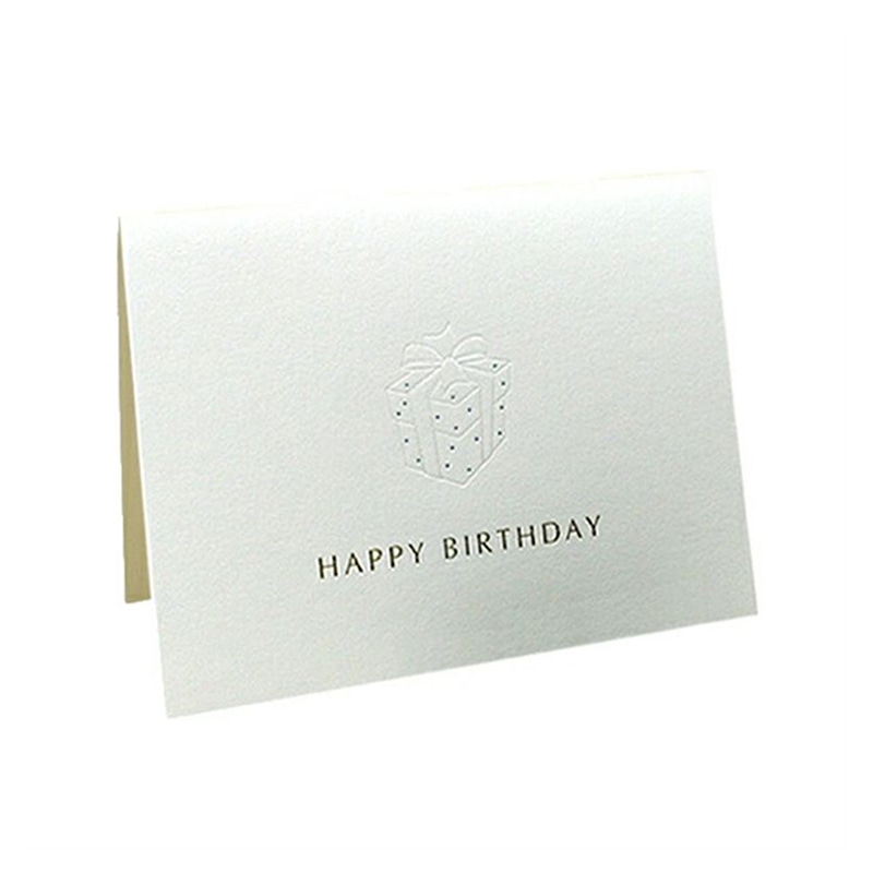 フタバ ROKKAKU 箔押し ミニバースデーカードセット プレゼントボックス 1パック(ご注文単位5パック)【直送品】