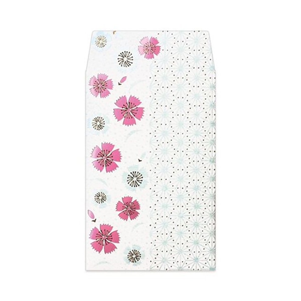 フタバ ROKKAKU 箔ぽち袋 やまとなでしこ 撫子 1パック（ご注文単位5パック）【直送品】