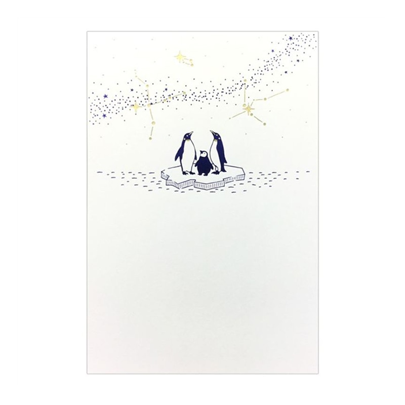 フタバ ROKKAKU こよみはがき 7月 星空 1パック（ご注文単位5パック）【直送品】