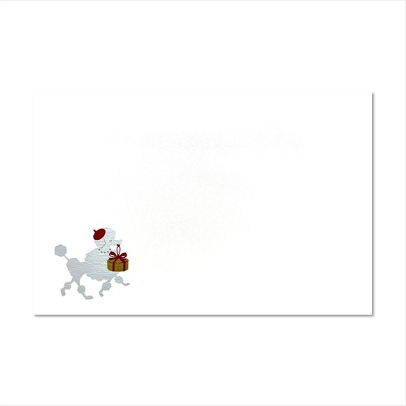 フタバ ROKKAKU ポストカード Dog’S Party プードル 1パック(ご注文単位5パック)【直送品】