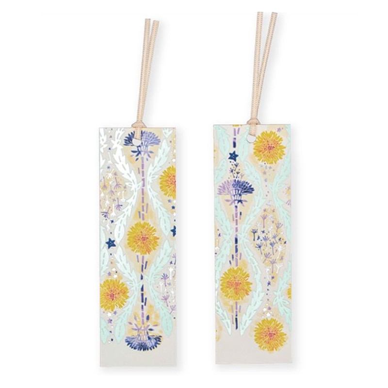 フタバ ROKKAKU 栞 みすゞうた 星とたんぽぽ 1パック（ご注文単位5パック）【直送品】