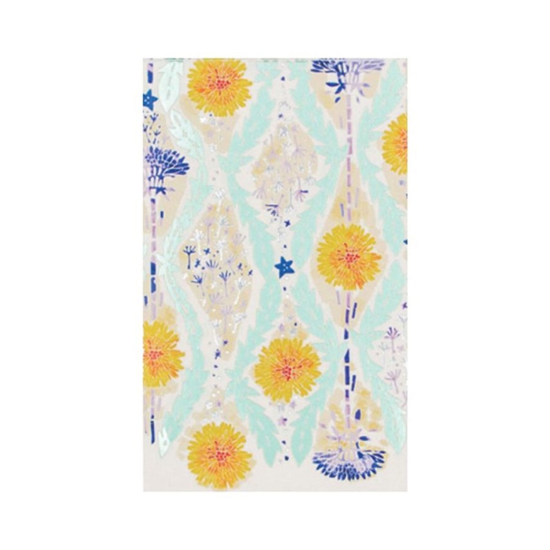 フタバ ROKKAKU ポチ袋 みすゞうた 星とたんぽぽ 1パック（ご注文単位5パック）【直送品】