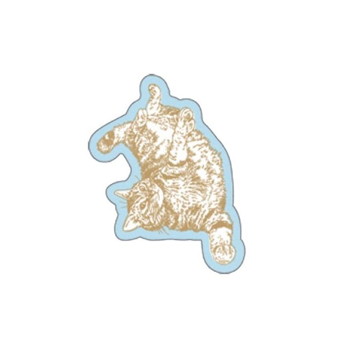 フタバ ROKKAKU 箔押しステッカー キャットアート コレクション roll 1パック（ご注文単位5パック）【直送品】