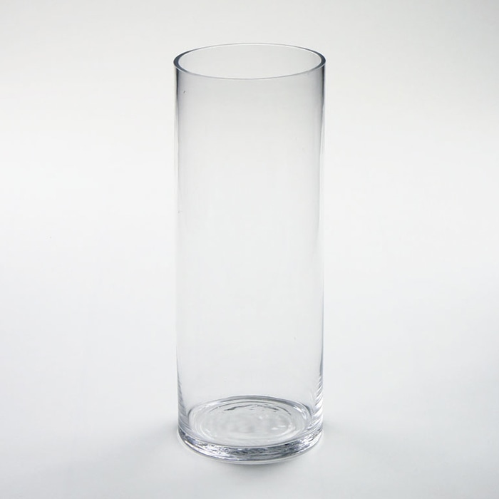 紅石 ガラスベース φ13×H34cm クリア BBG-045 1個（ご注文単位1個）【直送品】
