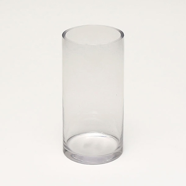 紅石 ガラスベース φ10×H20cm BBG-187 1個（ご注文単位4個）【直送品】