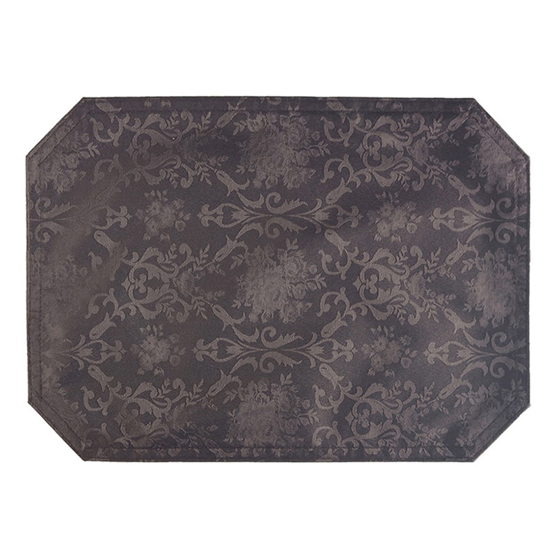 紅石 ランチョンマット ブラウン SSI-L12 1枚（ご注文単位6枚）【直送品】