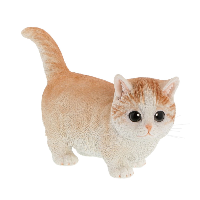 紅石 オブジェ べニーズキャット マンチカン クリーム QB-010BR 1個（ご注文単位1個）【直送品】