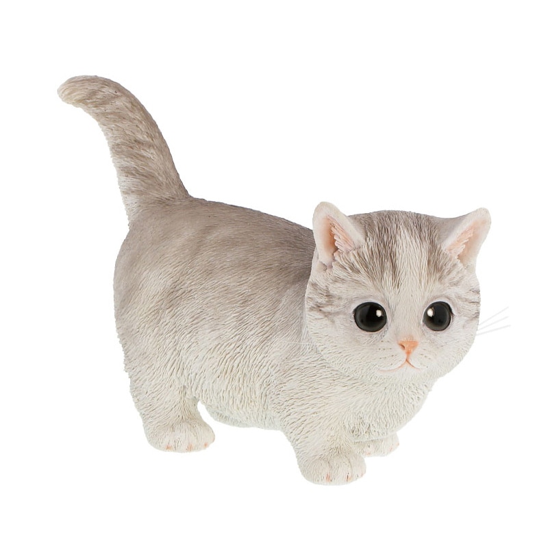 紅石 オブジェ べニーズキャット マンチカン ブルー QB-010GR 1個（ご注文単位1個）【直送品】