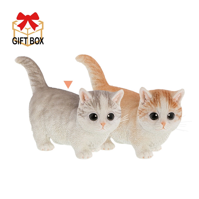 紅石 オブジェ べニーズキャット マンチカン ブルー QB-010GR 1個(ご注文単位1個)【直送品】