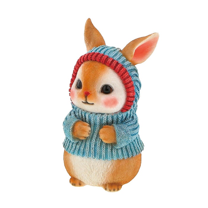 紅石 オブジェ ベニーズラビット あったか D QB-014D 1個（ご注文単位1個）【直送品】