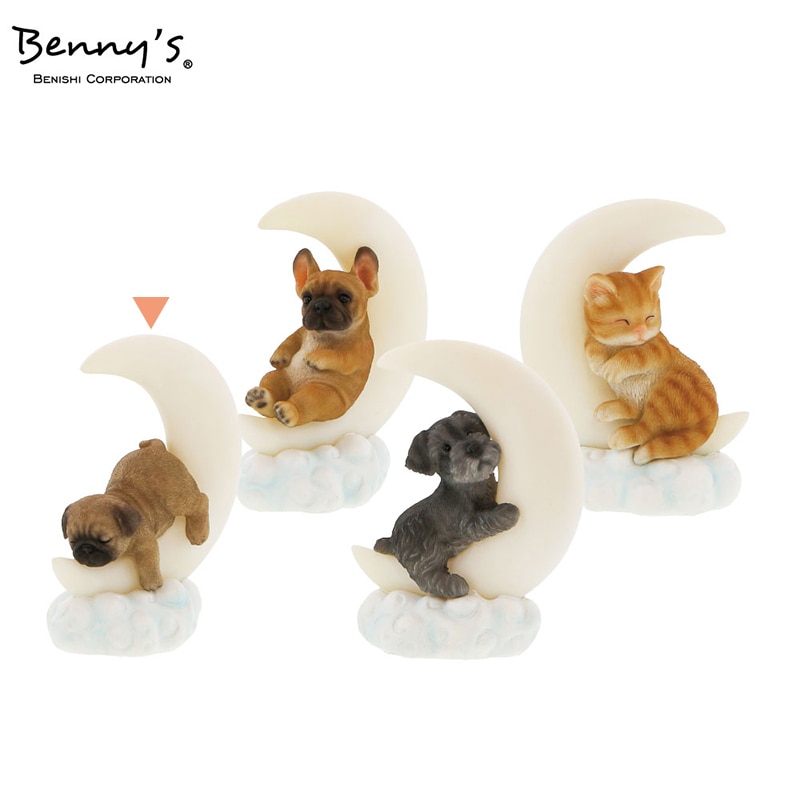 紅石 LEDライト ムーンライト パグ QB-015A 1個（ご注文単位1個）【直送品】