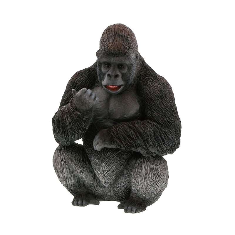 紅石 オブジェ ゴリラぐー サムズアップ QB-017 1個（ご注文単位1個）【直送品】
