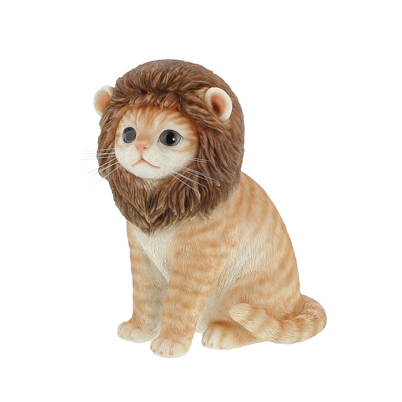 紅石 オブジェ べニーズキャット ライオンになってみた QB-026Y 1個（ご注文単位1個）【直送品】