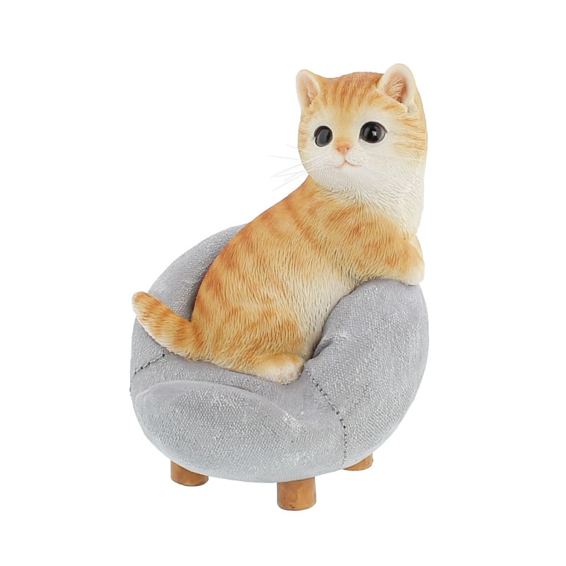 紅石 スマホスタンド べニーズキャット 茶トラ白 QB-038Y 1個（ご注文単位1個）【直送品】