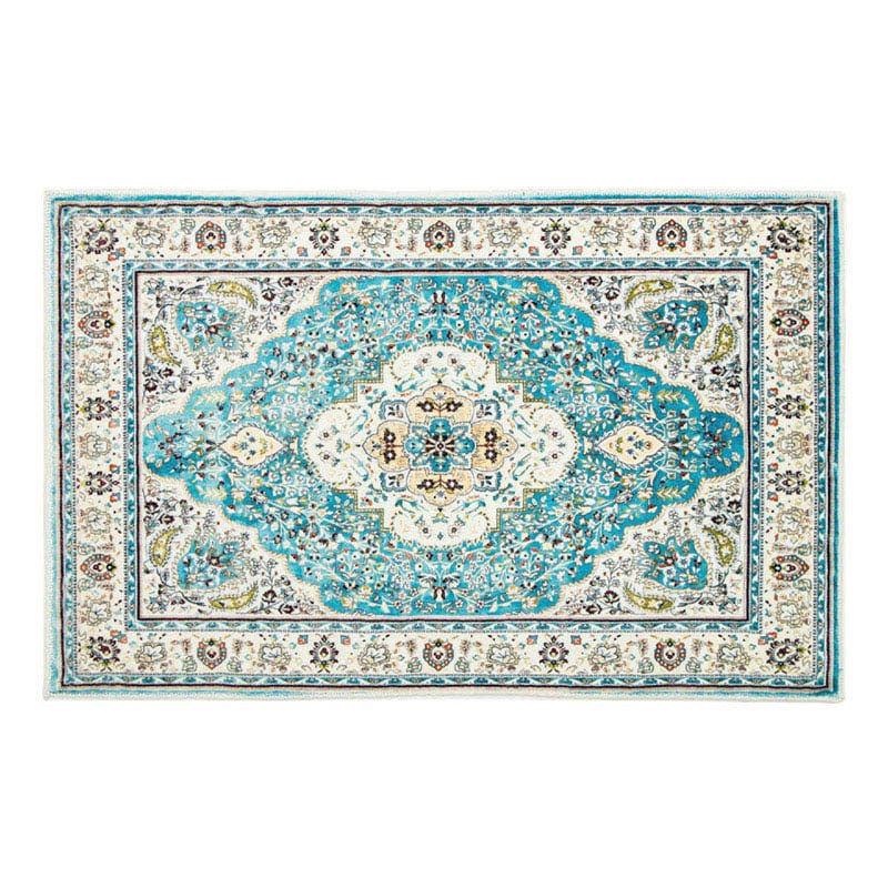 紅石 マイクロファイバーソフトタッチマット ターコイズ SXC-001B 1枚（ご注文単位2枚）【直送品】