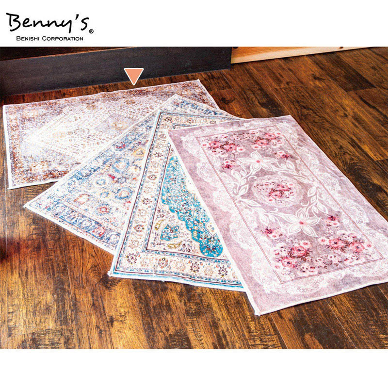 紅石 マイクロファイバーソフトタッチマット ブラウン SXC-001C 1枚(ご注文単位2枚)【直送品】