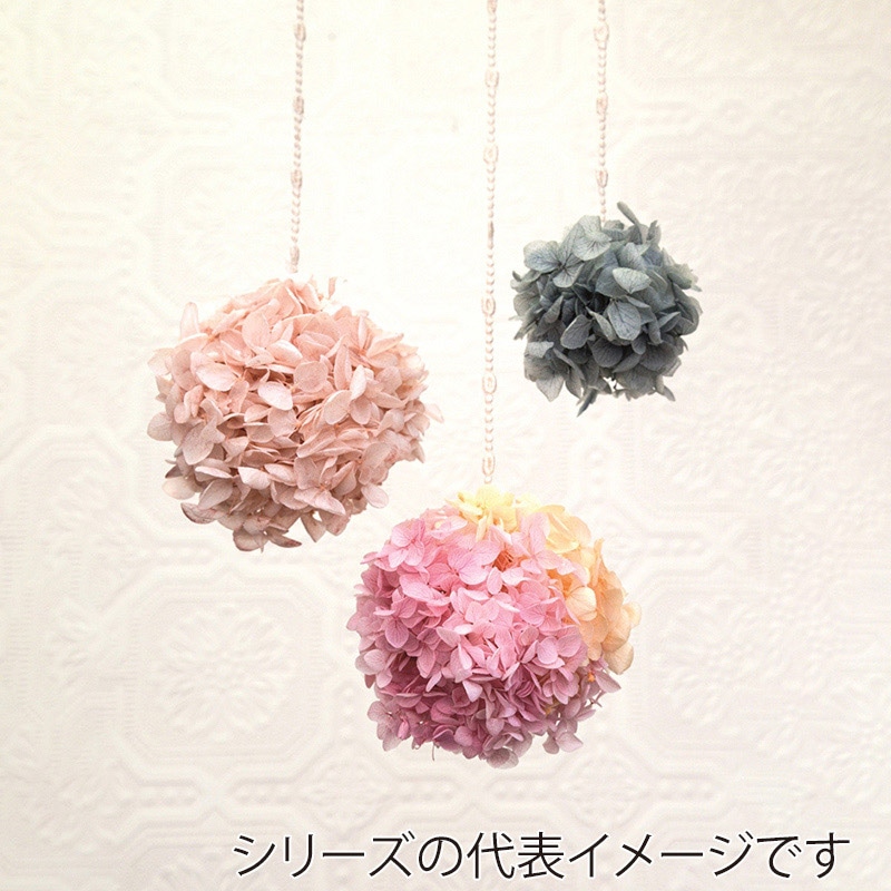 フロールエバー プリザーブドフラワー アナベル ライトピンク FL296-970 1箱(ご注文単位1箱)【直送品】