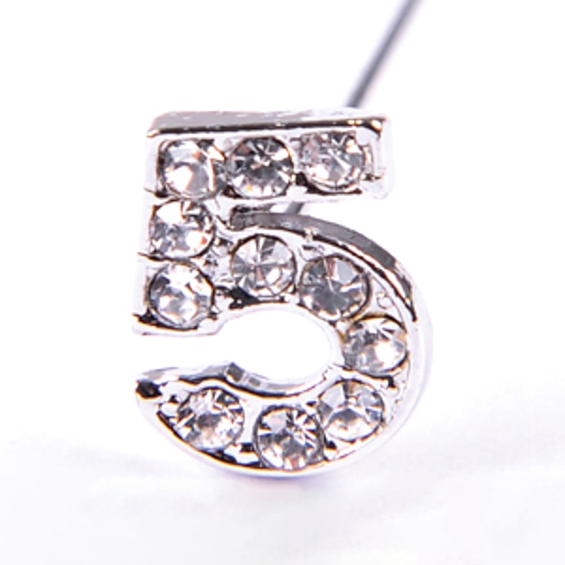 フロールエバー フラワーオーナメント　ナンバーピック 5 FLAC01-15 1本（ご注文単位1本）【直送品】