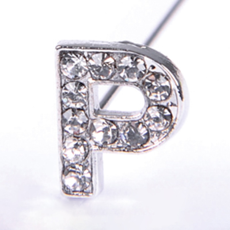 フロールエバー フラワーオーナメント アルファベットピック P FLAC02-35 1本(ご注文単位1本)【直送品】