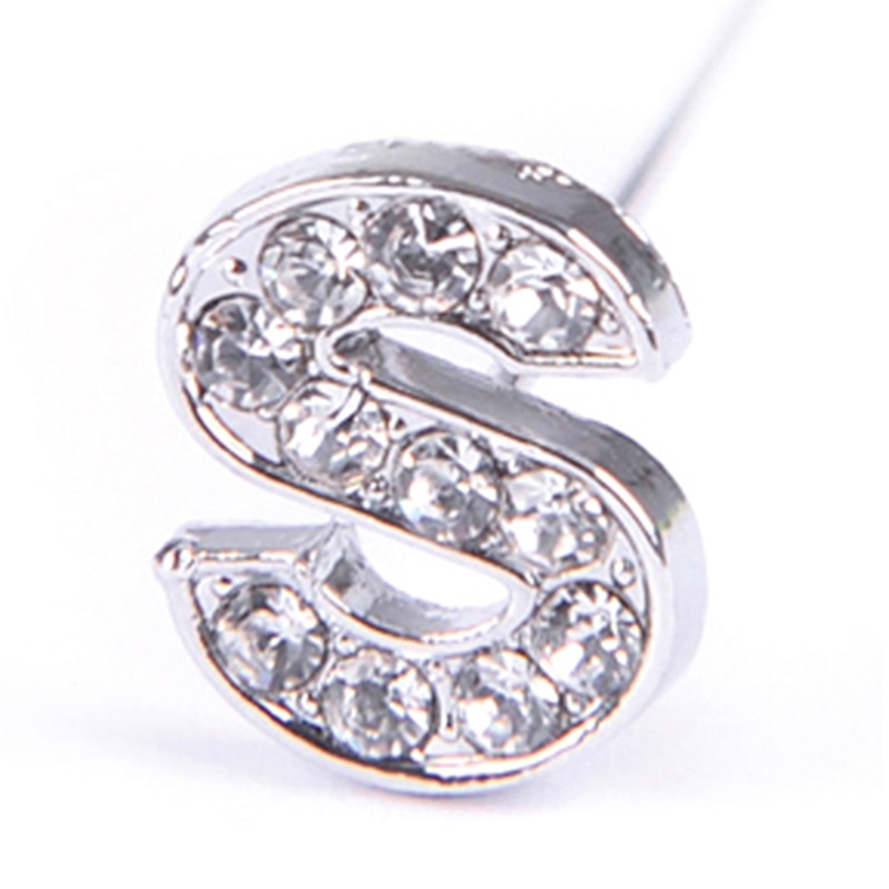 フロールエバー フラワーオーナメント アルファベットピック S FLAC02-38 1本(ご注文単位1本)【直送品】