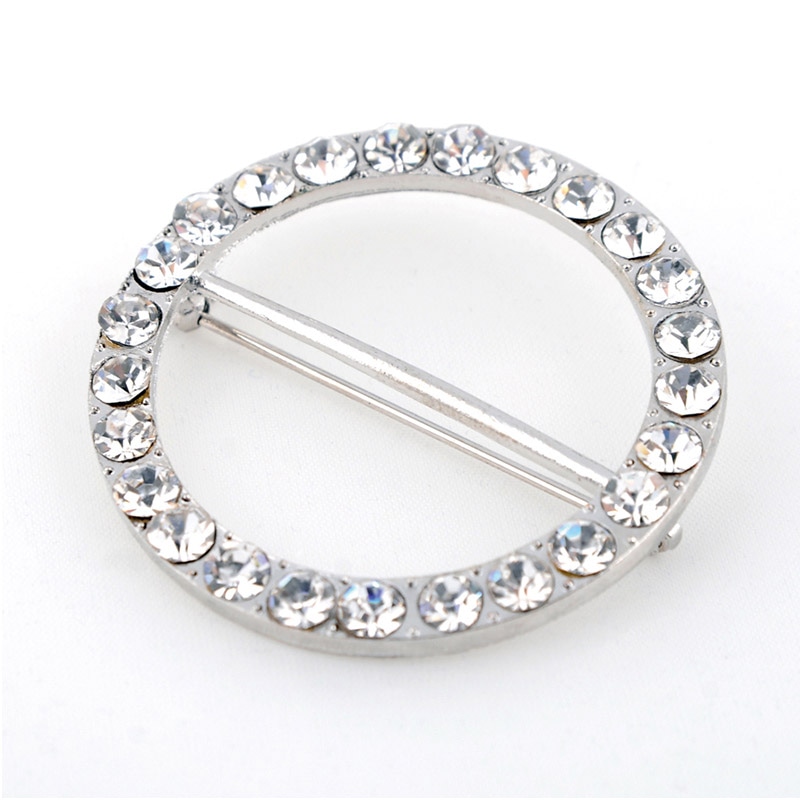 フロールエバー フラワーオーナメント ブーケ&リボンバックル サークル ダイアモンド FLAC08-04 1個(ご注文単位1個)【直送品】