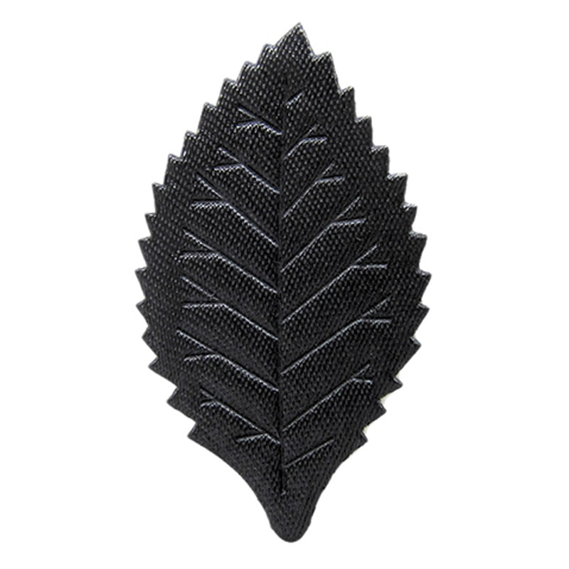 フロールエバー フラワーオーナメント デザインリーフ ブラック FLAC30-01 10枚/袋(ご注文単位1袋)【直送品】