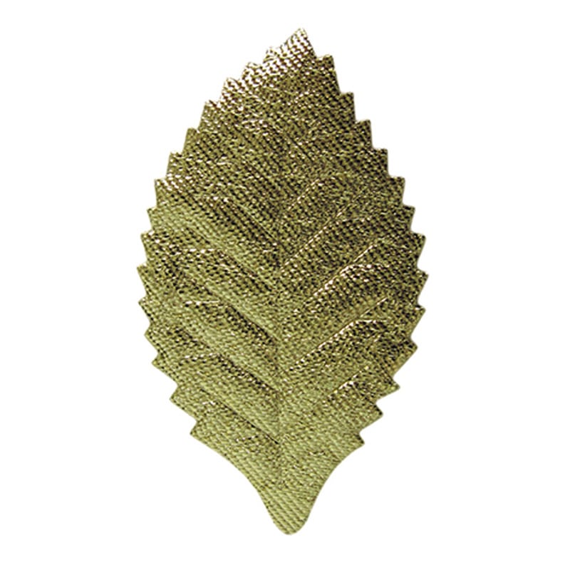 フロールエバー フラワーオーナメント　デザインリーフ ゴールド FLAC30-02 10枚/袋（ご注文単位1袋）【直送品】