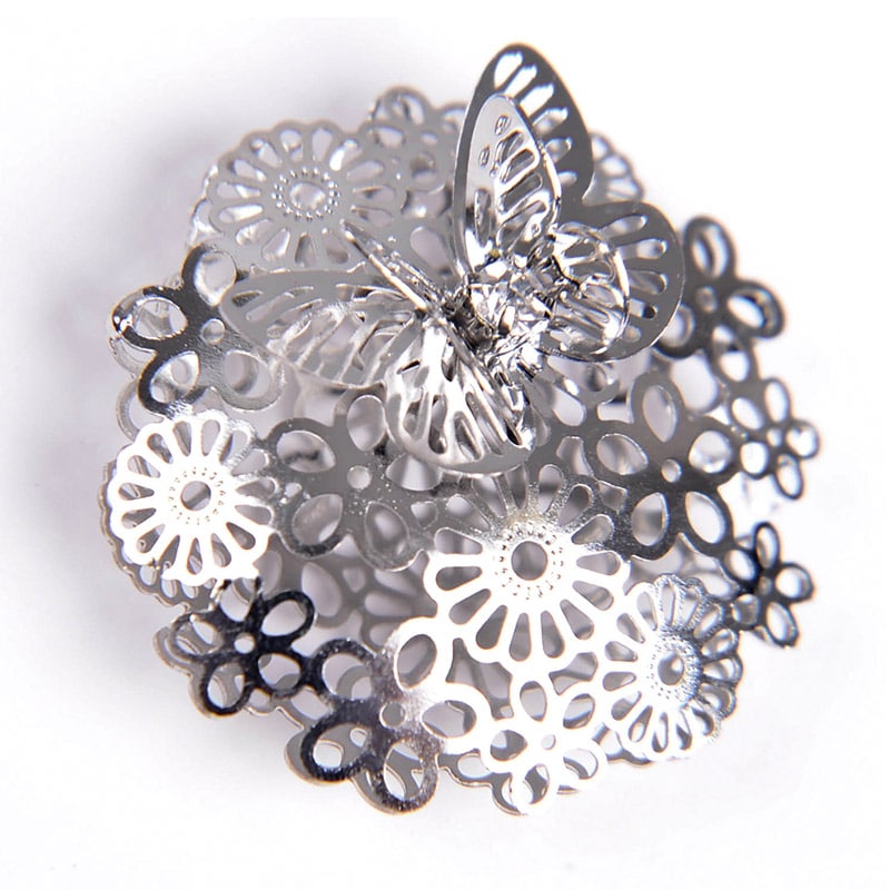 フロールエバー フラワーオーナメント　3Dチャーム フラワーガーデン FLAC41-63 5個/袋（ご注文単位1袋）【直送品】