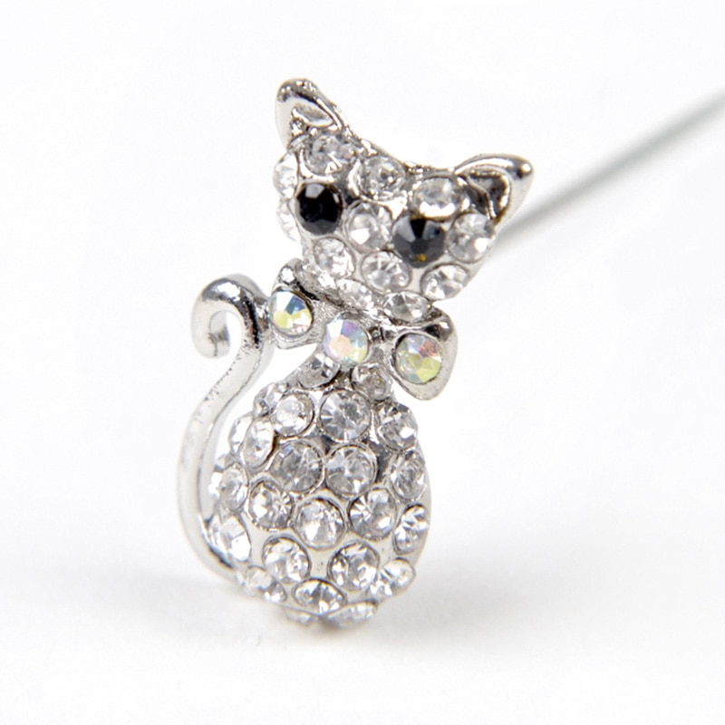 フロールエバー フラワーオーナメント デザインピック キャット FLAC03-69 2本/袋(ご注文単位1袋)【直送品】