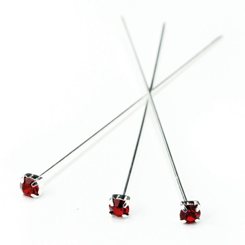 フロールエバー フラワーオーナメント　フラワーピン レッド FLAC50-11 20本/袋（ご注文単位1袋）【直送品】