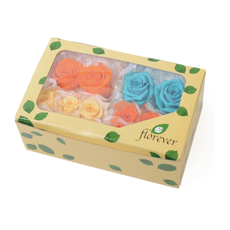 フロールエバー プリザーブドフラワー　ローズパレット レトロ FLP07041-135 1箱（ご注文単位1箱）【直送品】