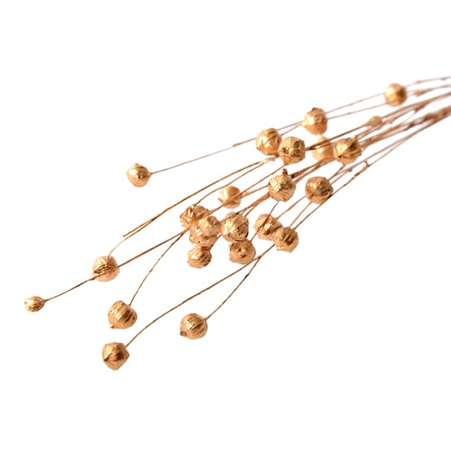 フロールエバー ドライフラワー　リンフラワー ゴールド　スモールパック FLDRS623-701 1パック（ご注文単位6パック）【直送品】