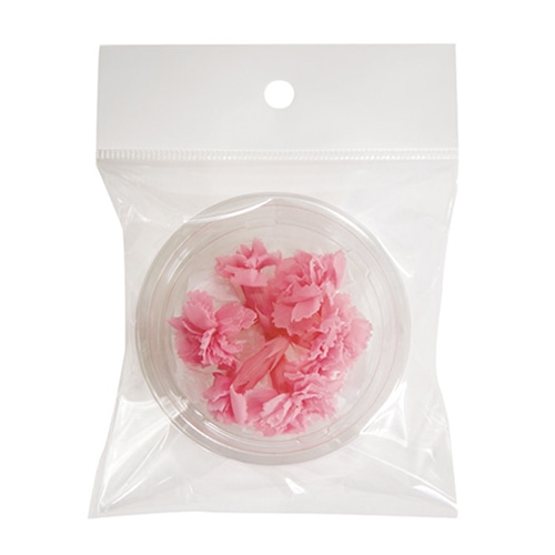 フロールエバー プリザーブドフラワー マイクロカーネーション 6P ベイビーピンク FLS14006-07 1パック（ご注文単位1パック）【直送品】