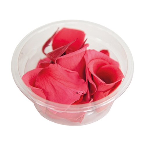 フロールエバー プリザーブドフラワー ミニローズペタル SP レッド FL600019-500 1パック(ご注文単位6パック)【直送品】