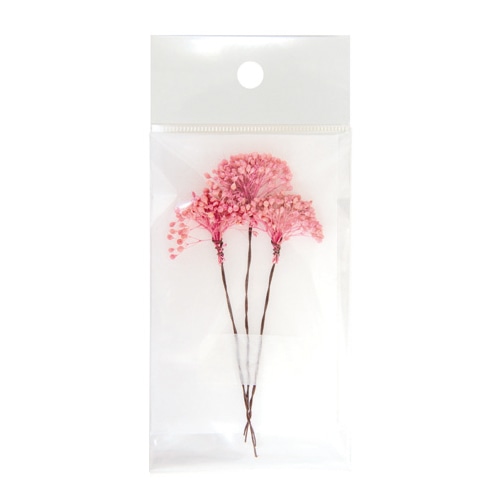 フロールエバー プリザーブドフラワー ベイビーカスミソウW SP ピンク FLPP6834-860 1パック（ご注文単位6パック）【直送品】